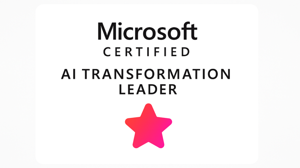 microsoft certified ai transformation leader