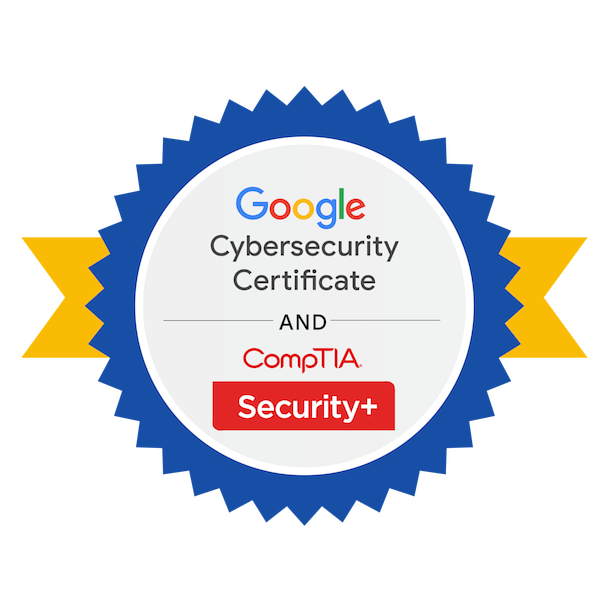 google cybersecurity certificate comptia security d